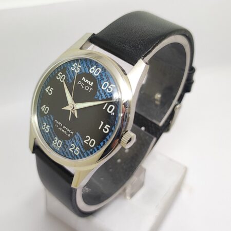 HMT Pilot Mechanical Hand Winding Men’s Steel Mod wrist watch