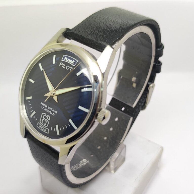 HMT Pilot Mechanical Hand Winding Men’s Steel Mod wrist watch