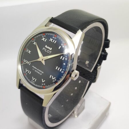 HMT Pilot Mechanical Hand Winding Men’s Steel Mod wrist watch