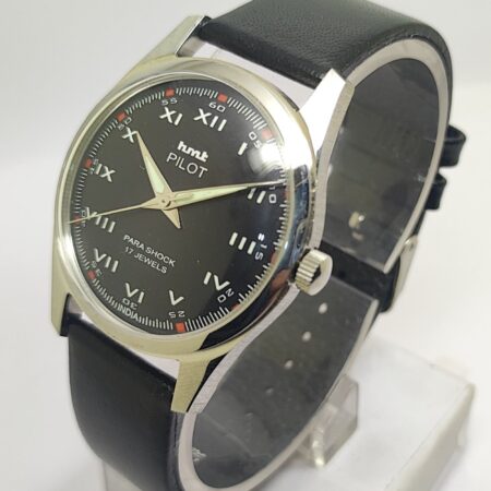 HMT Pilot Mechanical Hand Winding Men’s Steel Mod wrist watch