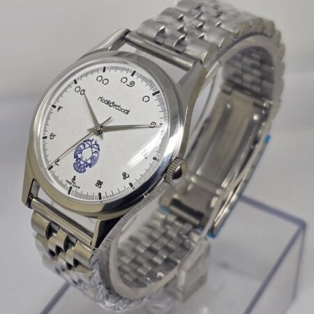 HMT Gandaburenda Mechanical Hand Winding Men’s Steel Mod wrist watch